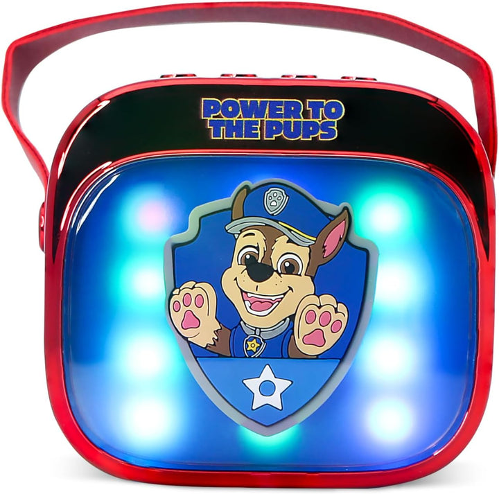 Paw Patrol Popsing LED Light up Wireless Karaoke Speaker with Microphone