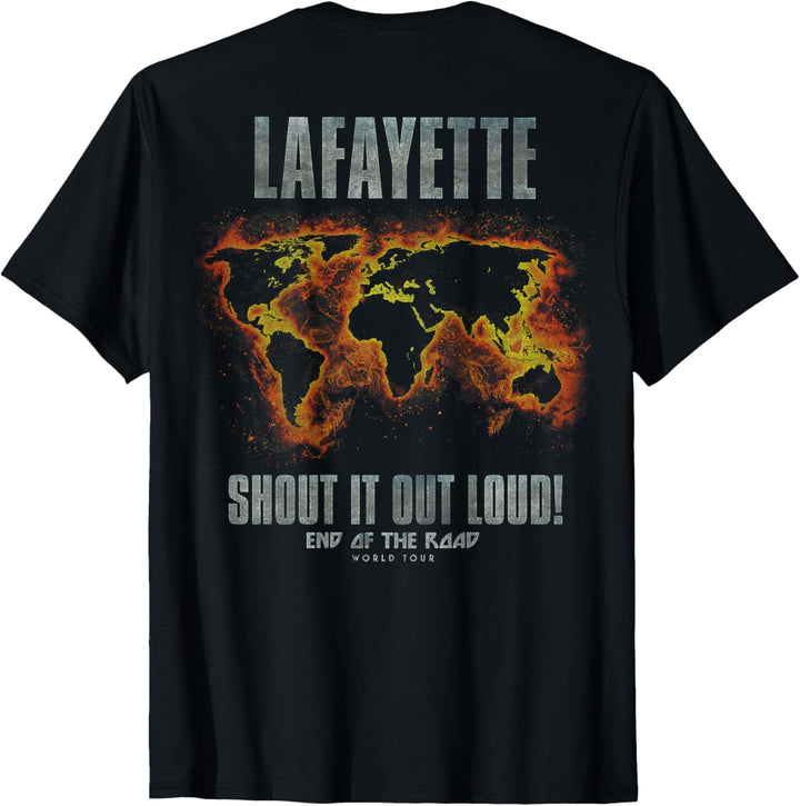 KISS - Exklusives offizielles Ende der Road-Tour, LAFAYETTE T-Shirt