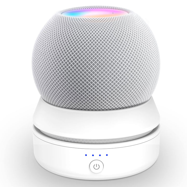 PlusAcc Akku Kompatibel mit HomePod Mini - Batterie Ständer Home Pod Mini Zubehör Akkustation mit in