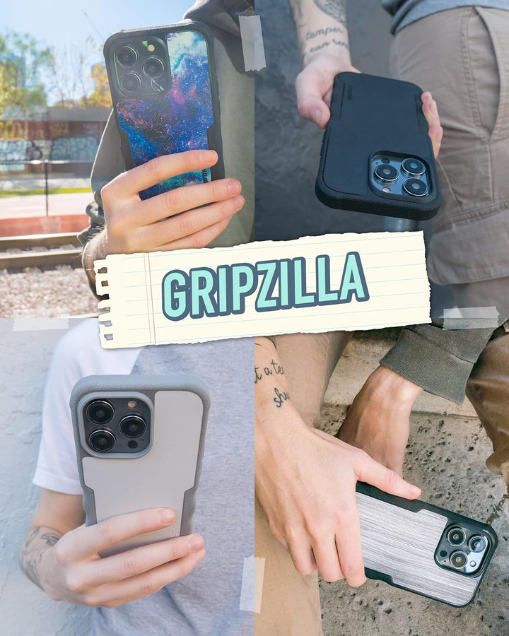 Smartish iPhone 14 Pro Schutzhülle - Gripzilla Kompatibel mit MagSafe [Robust + Tough] Gepanzerte Sl