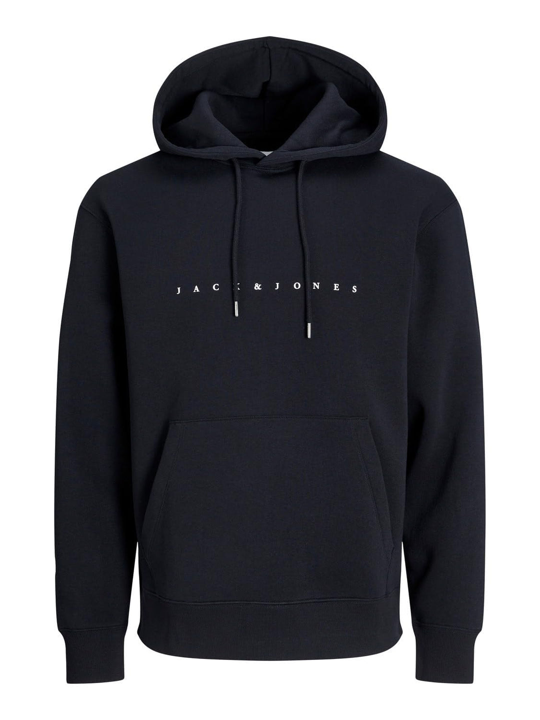 JACK & JONES Herren Hoodie Kapuzenpullover JJESTAR JJ Sweat Hood - Relaxed Fit XS Schwarz, XS Schwar