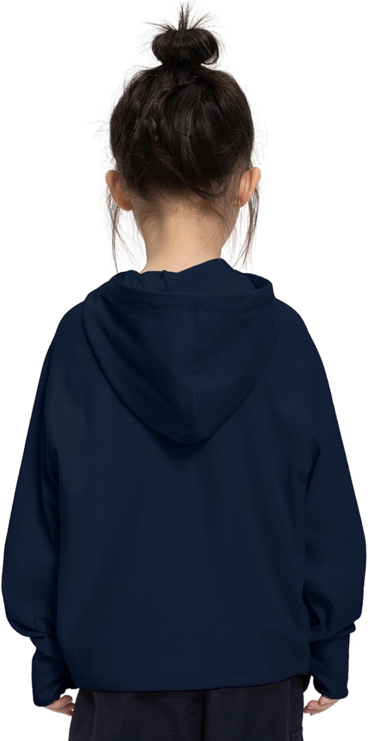 Rolanko Mädchen Hoodies Fleece Sweatshirts Langarm Gemütlicher Leichter Kapuzenpullover Oberteile mi