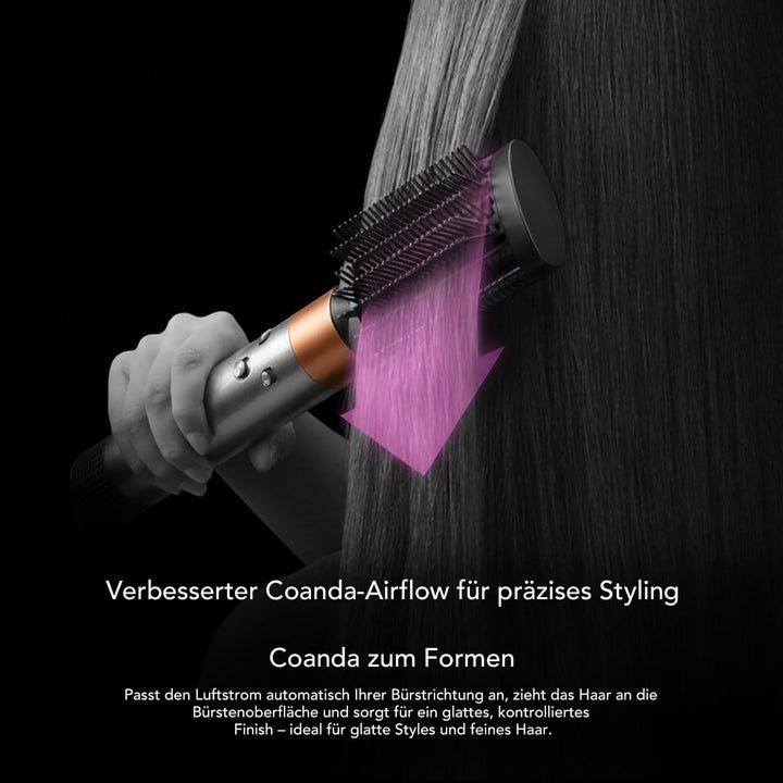Bürste-Aufsatz für sanftes Styling für Dyson Airwrap, Die neuen Schlaufenborsten sorgen dafür, dass