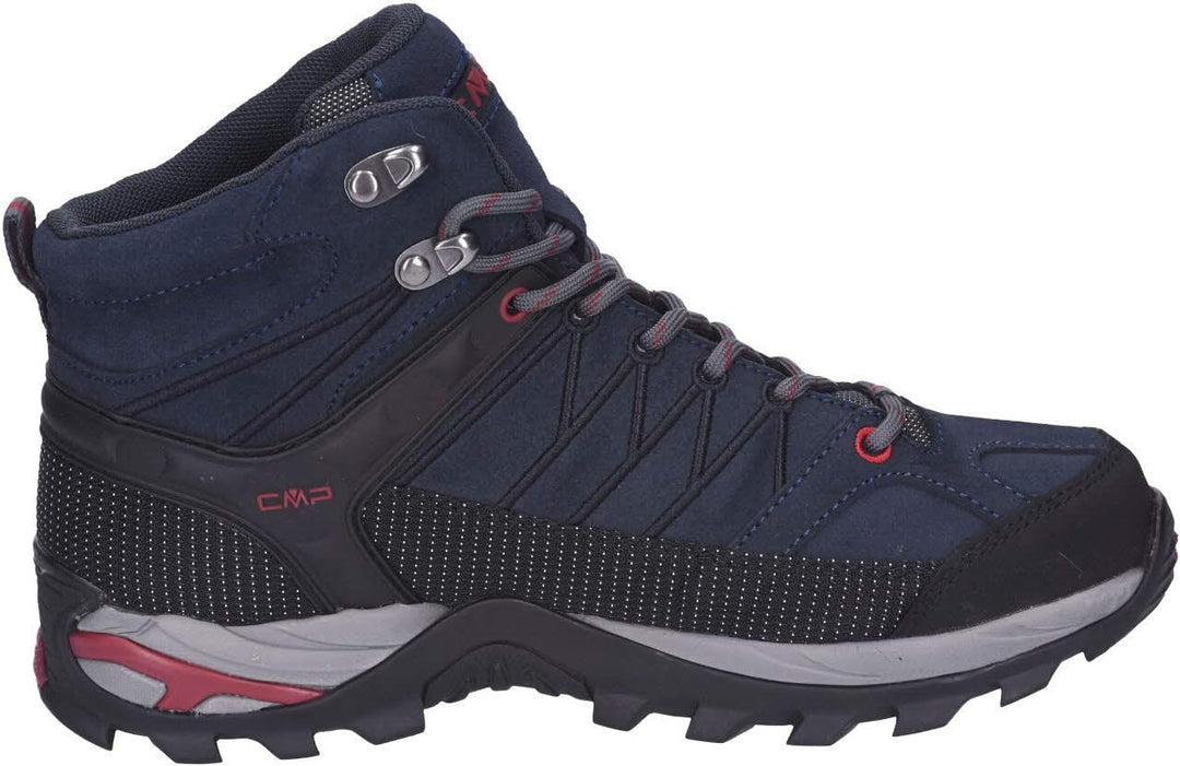 CMP Herren Rigel Mid Shoe Wp Trekking-& Wanderstiefel 39 EU Asphalt Syrah, 39 EU Asphalt Syrah