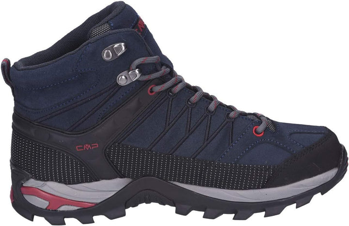 CMP Herren Rigel Mid Shoe Wp Trekking-& Wanderstiefel 39 EU Asphalt Syrah, 39 EU Asphalt Syrah