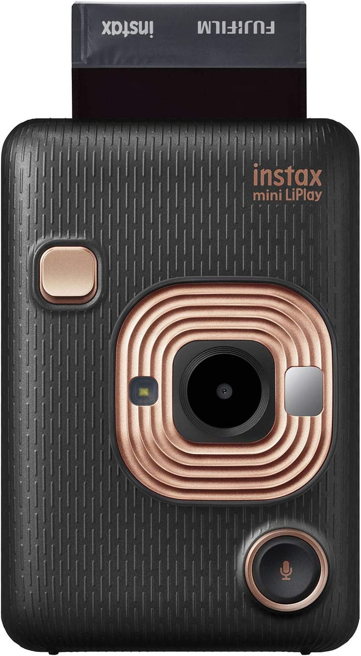 INSTAX LiPlay Sofortbildfilm Elegant Black Elegant Black Single, Elegant Black Single