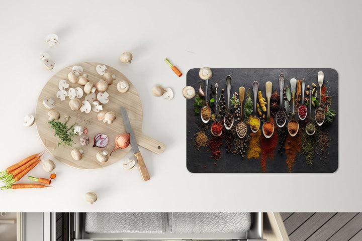 KitchenYeah© Platzsets Abwaschbar 6-Teilig 45x30 cm Tischsets Platzdeckchen Platzset Unterlage Tisch