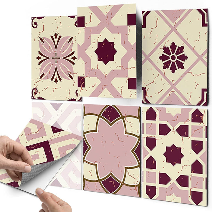 CREATISTO Mosaik Klebefliesen Stickerfliesen Fliesenfolie - Klebe Folie für Wandfliesen I Klebeflies