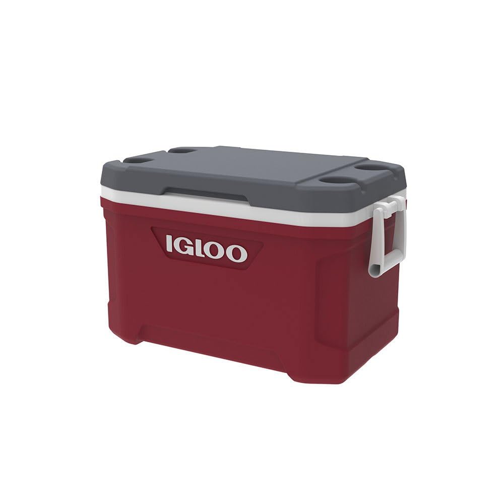 IGLOO Outdoor Latitude 52 Kühlbox 49 Liter Rot, 49 Liter Rot