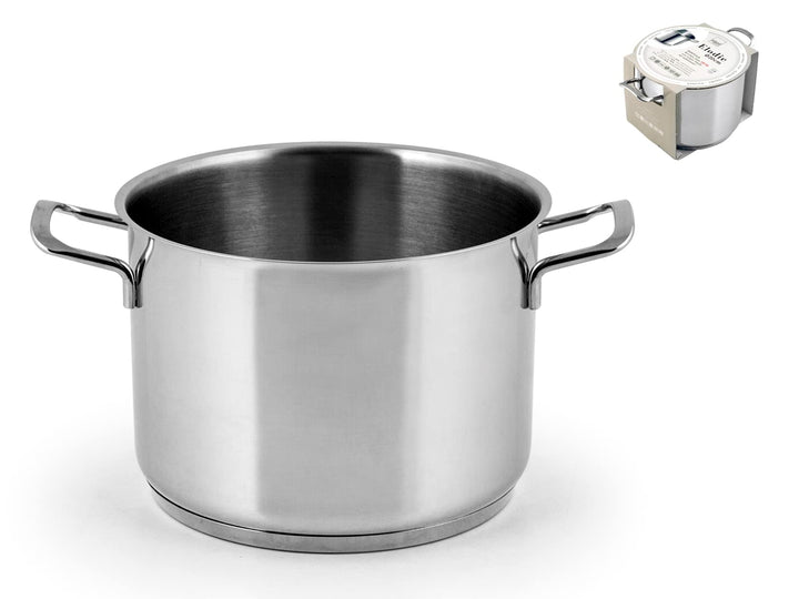 H&h pentola inox elodie fondo induzione cm24