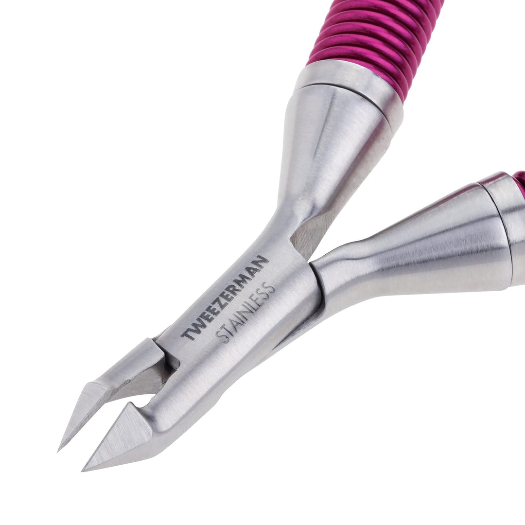 Tweezerman Nagelhautzange Grip and Snip, mit Spiralfeder