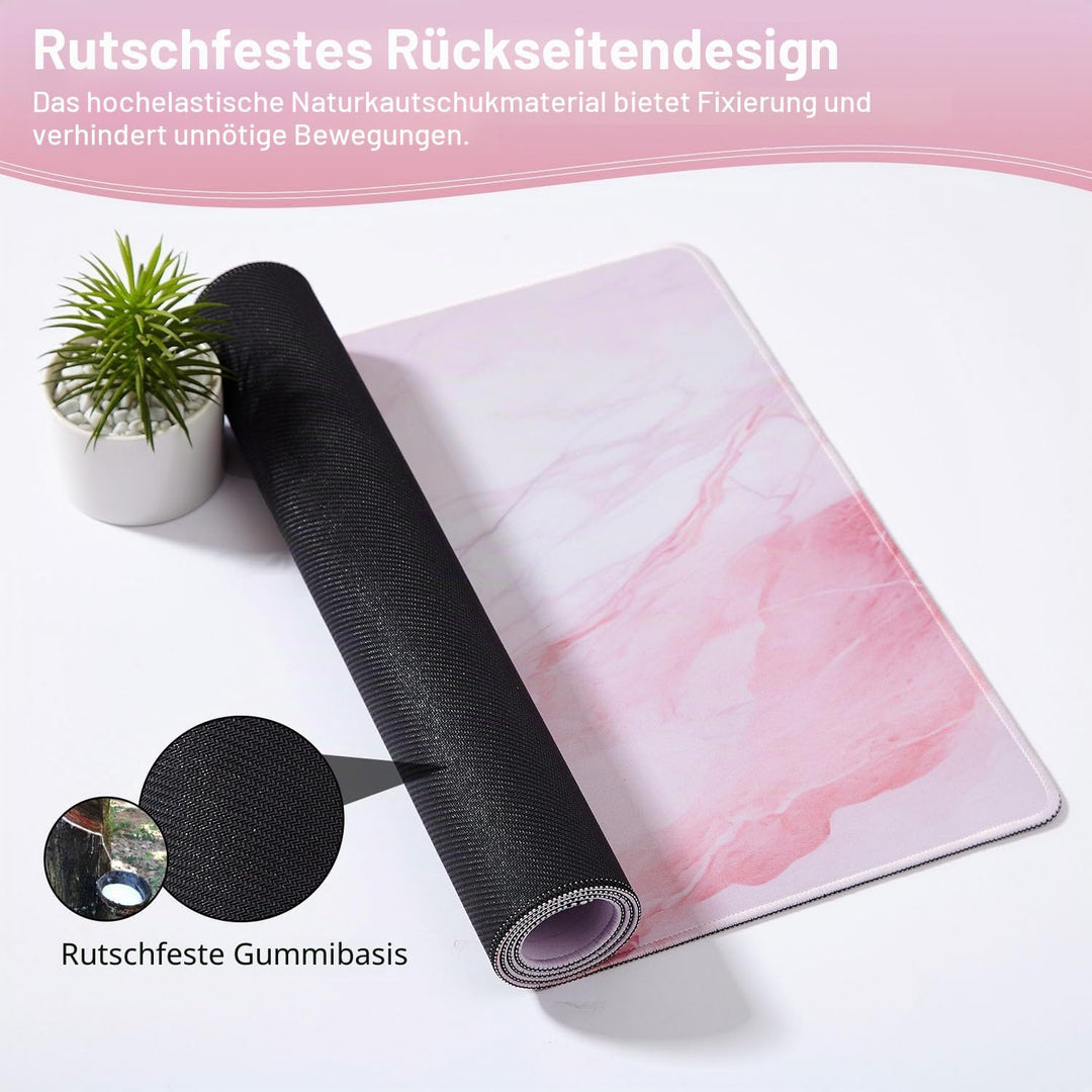 Schreibtischunterlage Mauspad, Mauspad XXXXL 1000 x 500mm, Mausunterlage Gross, Gaming Mouse Pad, Au