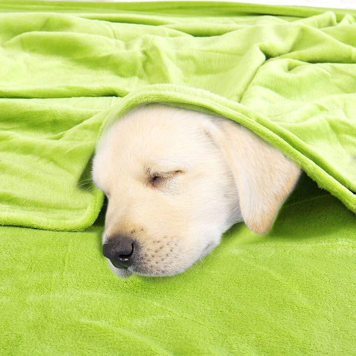 sourcing map Kuscheldecke Tagesdecke weiche & warme Fleecedecke als Sofadecke Couchdecke Wohn- und K