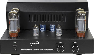 Dynavox Röhrenvollverstärker VR-70E II Phono schwarz, Schwarz