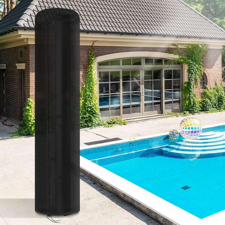 Fenghome Schutzhülle für Solardusche, Wasserdicht Winddicht Gartendusche Abdeckung für Garten 420D A