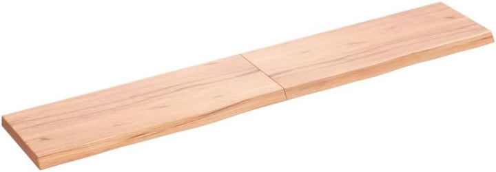 vidaXL Wandregal, Holzregal Regal Handgefertigt mit Baumkante, Wandboard Regalbrett Scharnierdesign,