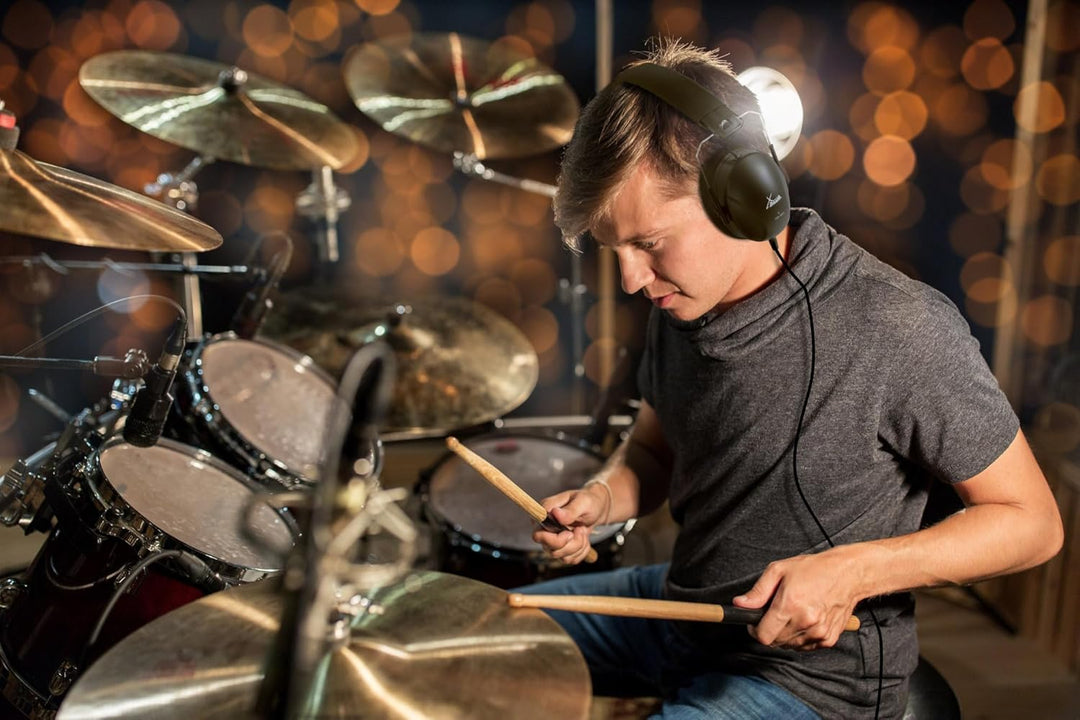 XDrum HD-995 Kopfhörer mit Schalldämpfung - Für Schlagzeuger, Bauarbeiter, Fliessband, etc. -Lärmpeg