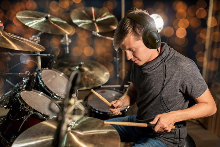 XDrum HD-995 Kopfhörer mit Schalldämpfung - Für Schlagzeuger, Bauarbeiter, Fliessband, etc. -Lärmpeg