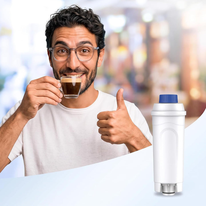 Wasserfilter kompatibel mit De'Longhi® DLSC002 – Zertifizierter Premium-Ersatzfilter für Magnifica®
