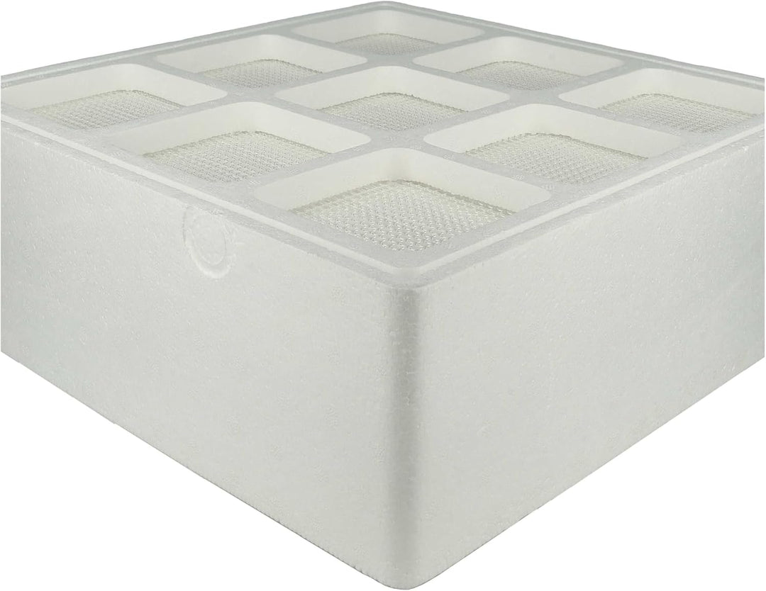 vhbw 2x HEPA 13 Filter Ersatz für IQAir 102141400 für Luftreiniger | Ersatz-Filter