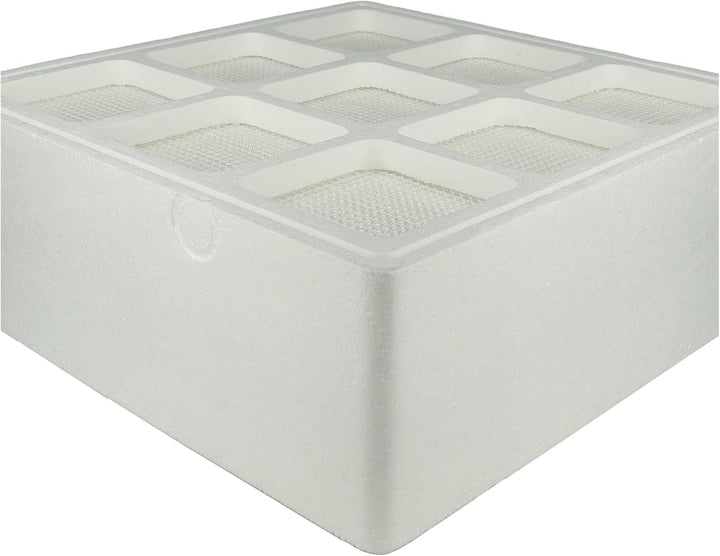 vhbw 2x HEPA 13 Filter Ersatz für IQAir 102141400 für Luftreiniger | Ersatz-Filter