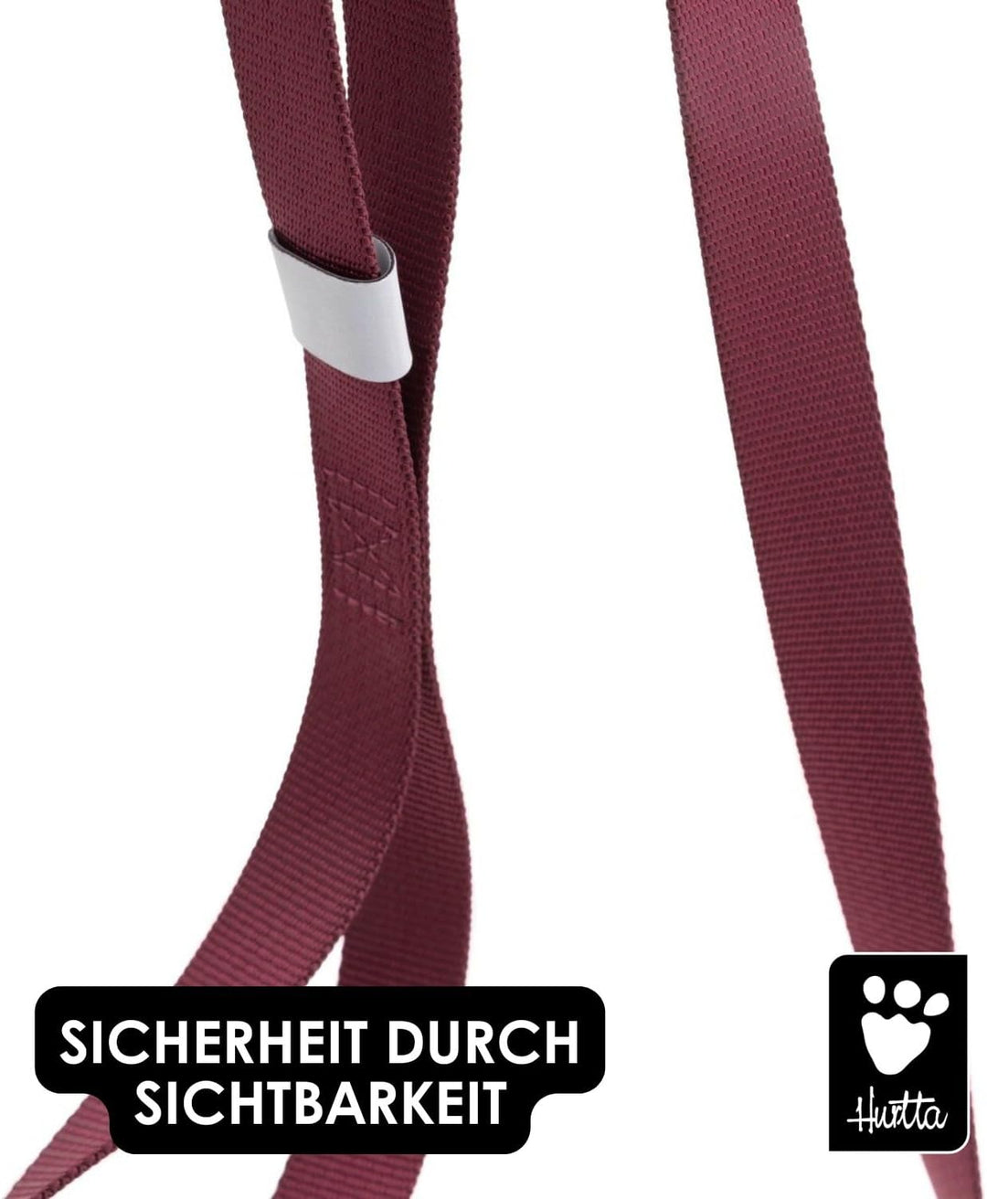 Hurtta Weekend Warrior Standard Leine (Eggplant, Liila, 180cm*20mm) eggplant, Liila 180cm*20mm, eggp