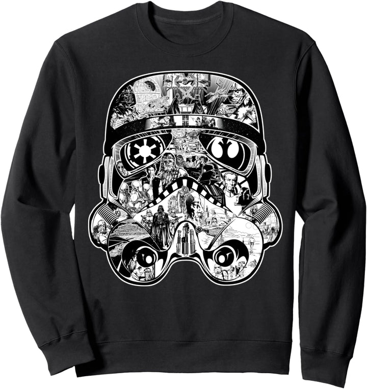 Star Wars Trooper Helmet Star Wars Story Poster Sweatshirt