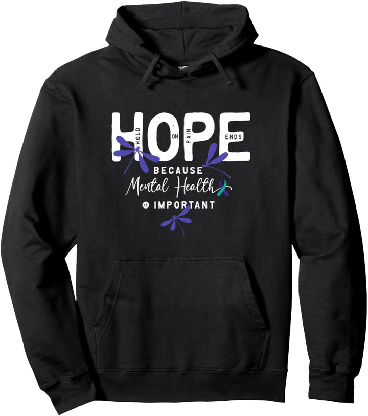 Angels appear when Dragonflies are near - gift Pullover Hoodie