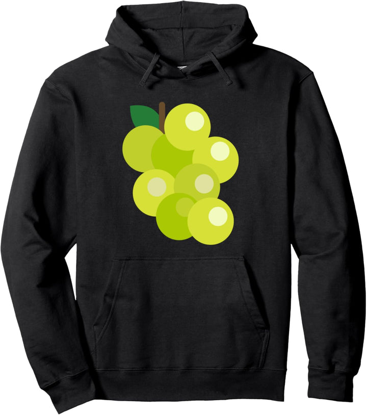 Weintraube Traube Frucht Kostüm Fastnacht Obst Pullover Hoodie