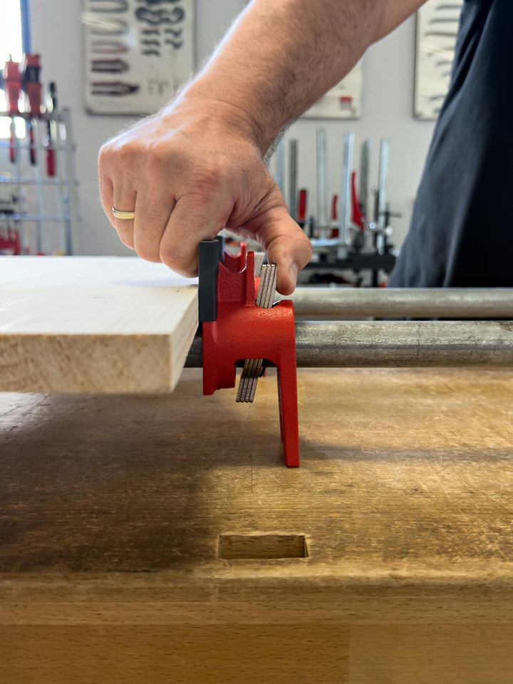 Bessey BPC-H12 Rohrschellen, 1,27 cm, H-Stil, Rot, Rohrschellen