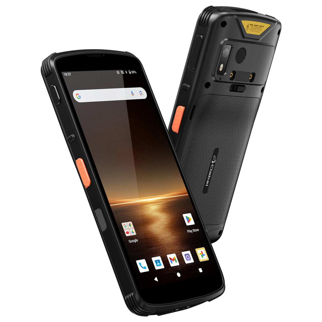 CLABEL M93 Android 14 MDE Gerät, Qualcomm 8-Kern Industrie PDA mit WiFi 6 & 5G FEM, IP67 Wasserdicht