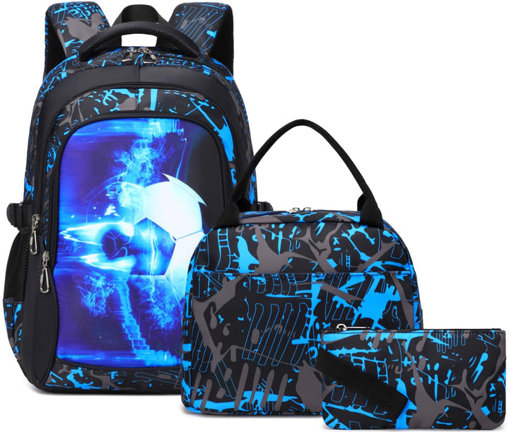 Schulrucksack Jungen Teenager Rucksäcke Kinder Schulranzen Grundschule Mittel Buchtasche Grosse Wass
