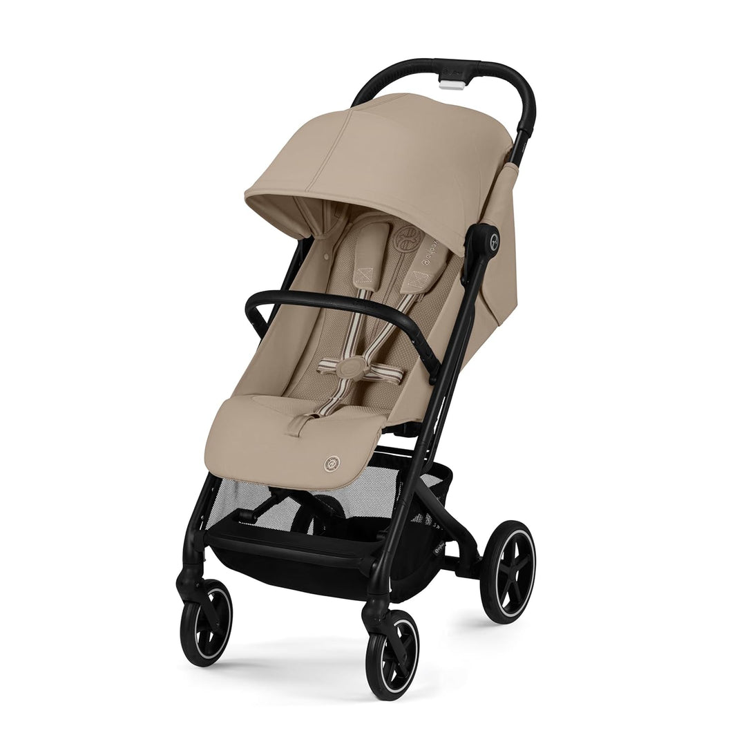 Cybex Gold Kinderwagen Beezy mit One-Pull Harness, Ab Geburt bis ca. 4 Jahre (max. 22 kg), Kompakt u