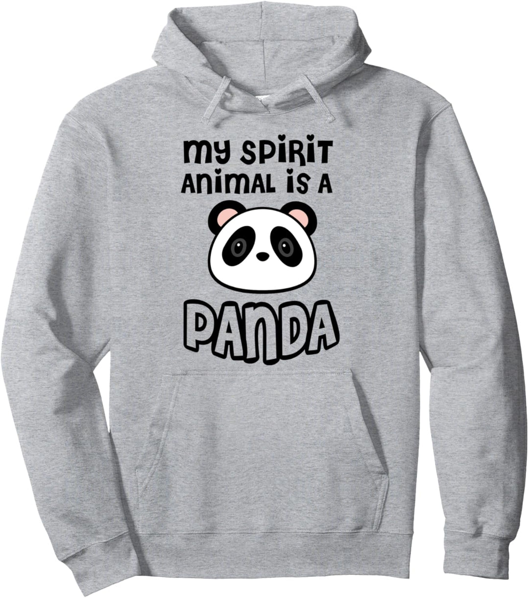 Mein Geisttier ist ein Panda Pullover Hoodie