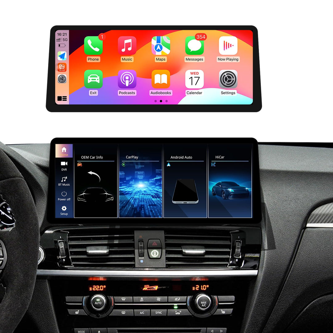 Ultra schmal 12,3-Zoll 1920 * 720 Autoradio für BMW X3 F25 X4 F26 NBT Carplay Android Auto Multimedi
