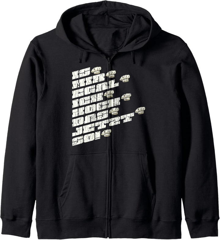 Mir Egal Ich Koch Das Jetzt So Koch Geschenk Köchin Kapuzenjacke