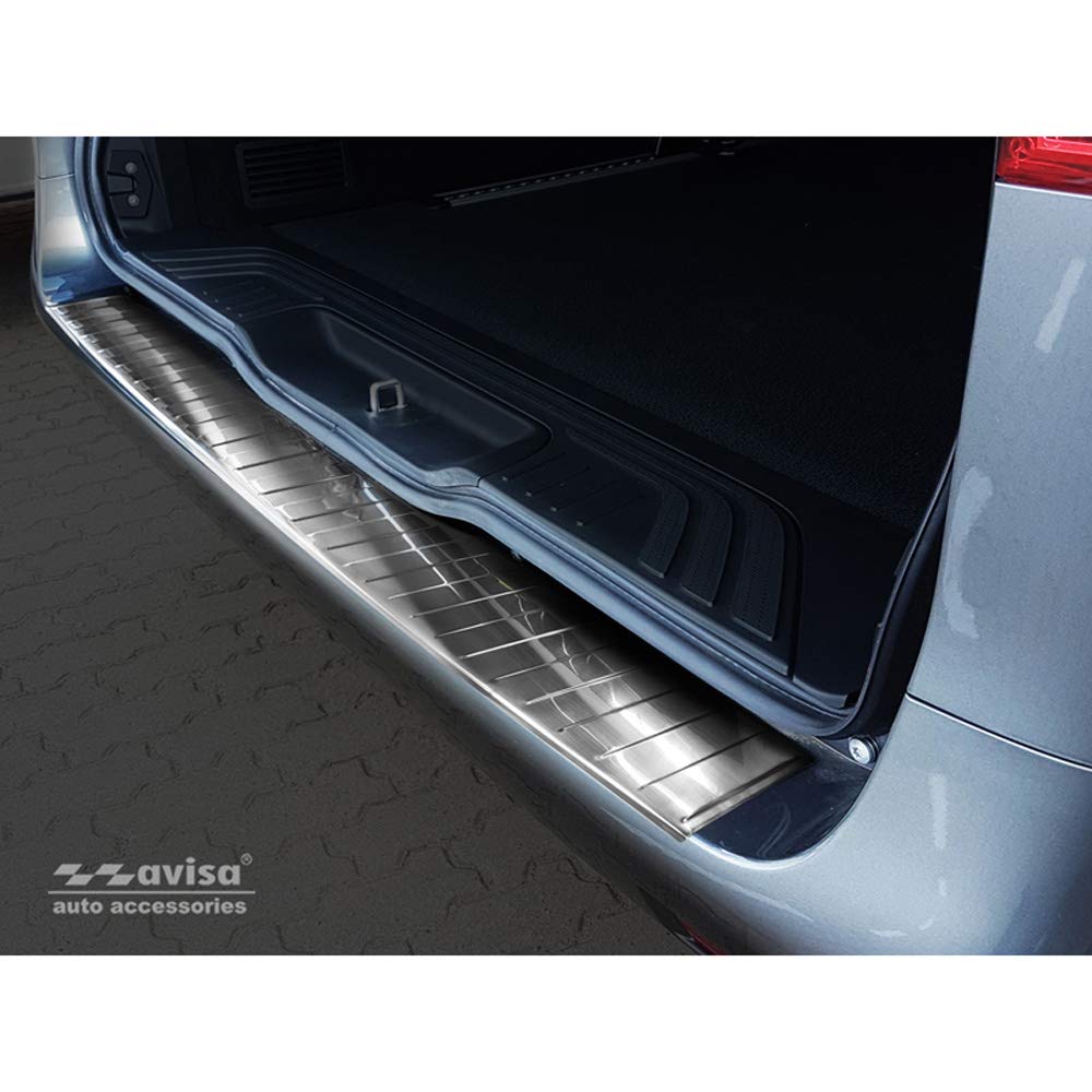 Avisa Edelstahl Heckstossstangenschutz kompatibel mit Mercedes Vito & V-Klasse 2014-2019 & Facelift