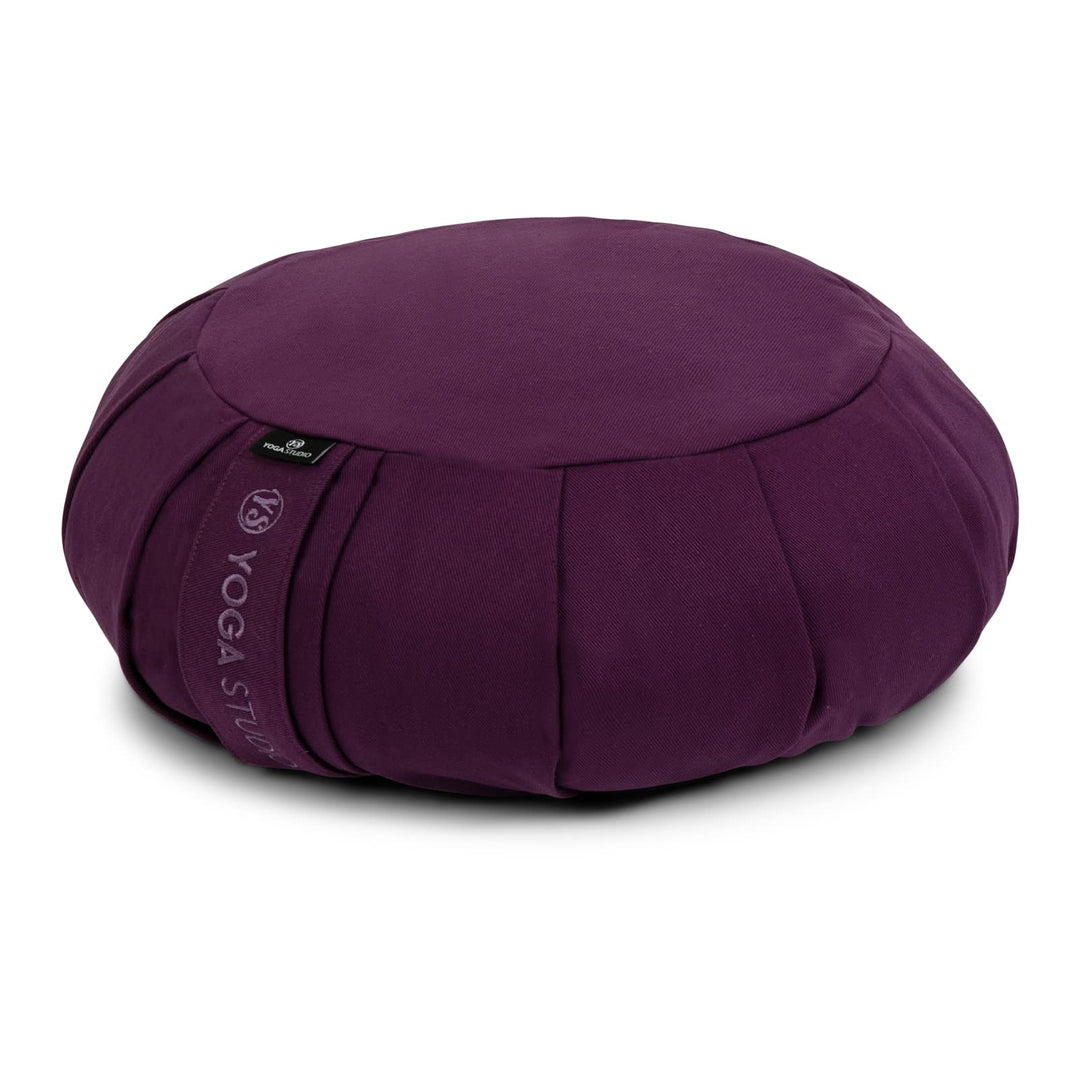 Yoga Studio EU Bio rund Zafu Meditationskissen Flieder, Flieder