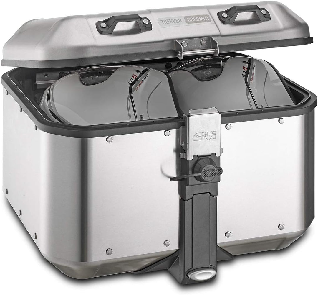 Koffer Monokey DLM46ATrekker Dolomiti aus natürlichem Aluminium, 46 lt., aluminium