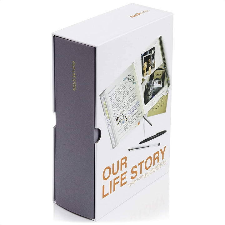SUCK UK Unsere Lebensgeschichte – grau Our Life Story Grey, Our Life Story Grey