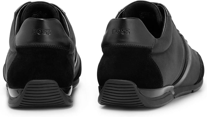 BOSS Herren Saturn Mx A Sneaker, 41 EU 001 Black