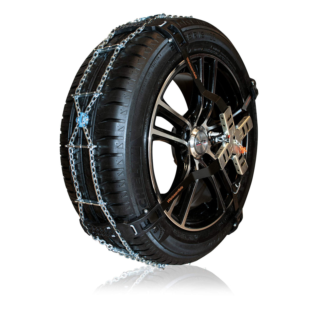 Weissenfels Automatika S895 Schneeketten, zugelassen, 1 Paar, empfohlen für mittlere und grosse Auto