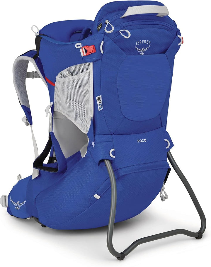 Osprey Poco Plus Kindertragerucksack zum Wandern, Unisex Einheitsgrösse Blue Sky, Einheitsgrösse Blu
