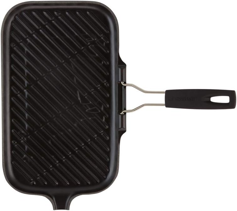 Le Creuset Gusseisen-Grillpfanne, , Schwarzmatt, 20049000000400 36 cm Rechteckig, 36 cm Rechteckig