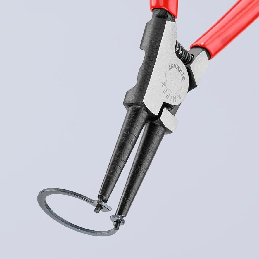 Knipex Sicherungsringzange für Aussenringe auf Wellen schwarz atramentiert, mit Kunststoff überzogen