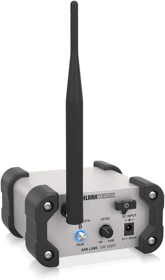 Klark Teknik AIR LINK DW 20BR Bluetooth Wireless Stereo Receiver für High-Performance Stereo Audio B
