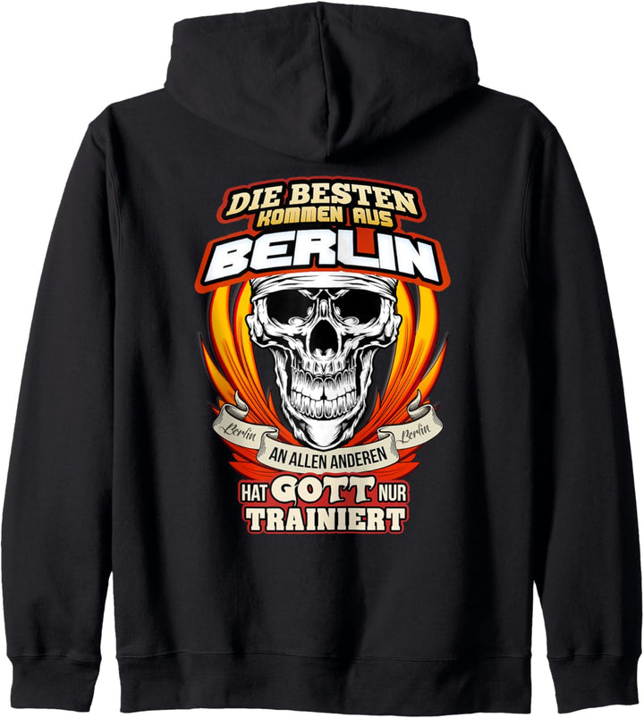 Die Besten kommen aus Berlin - lustiges Berlin Kapuzenjacke