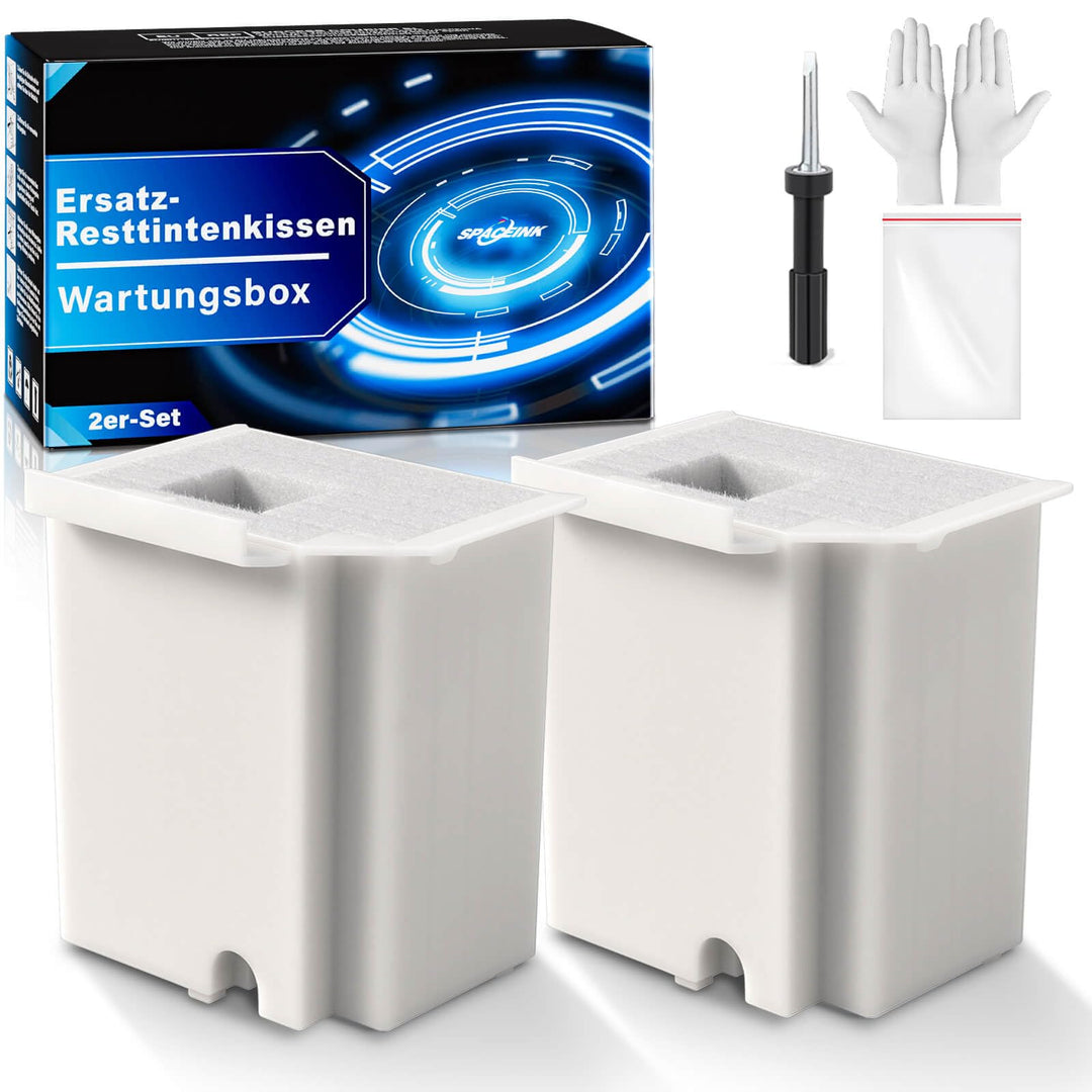 Ersatz-Resttintenkissen mit Reset-Software für Ecotank-Drucker ET-4800 ET-2820 ET-2720 ET-2871 ET-47
