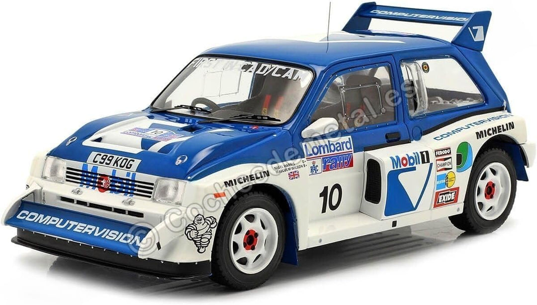 Ixo 18RMC068A Miniaturauto aus der Sammlung, Blau/Weiss