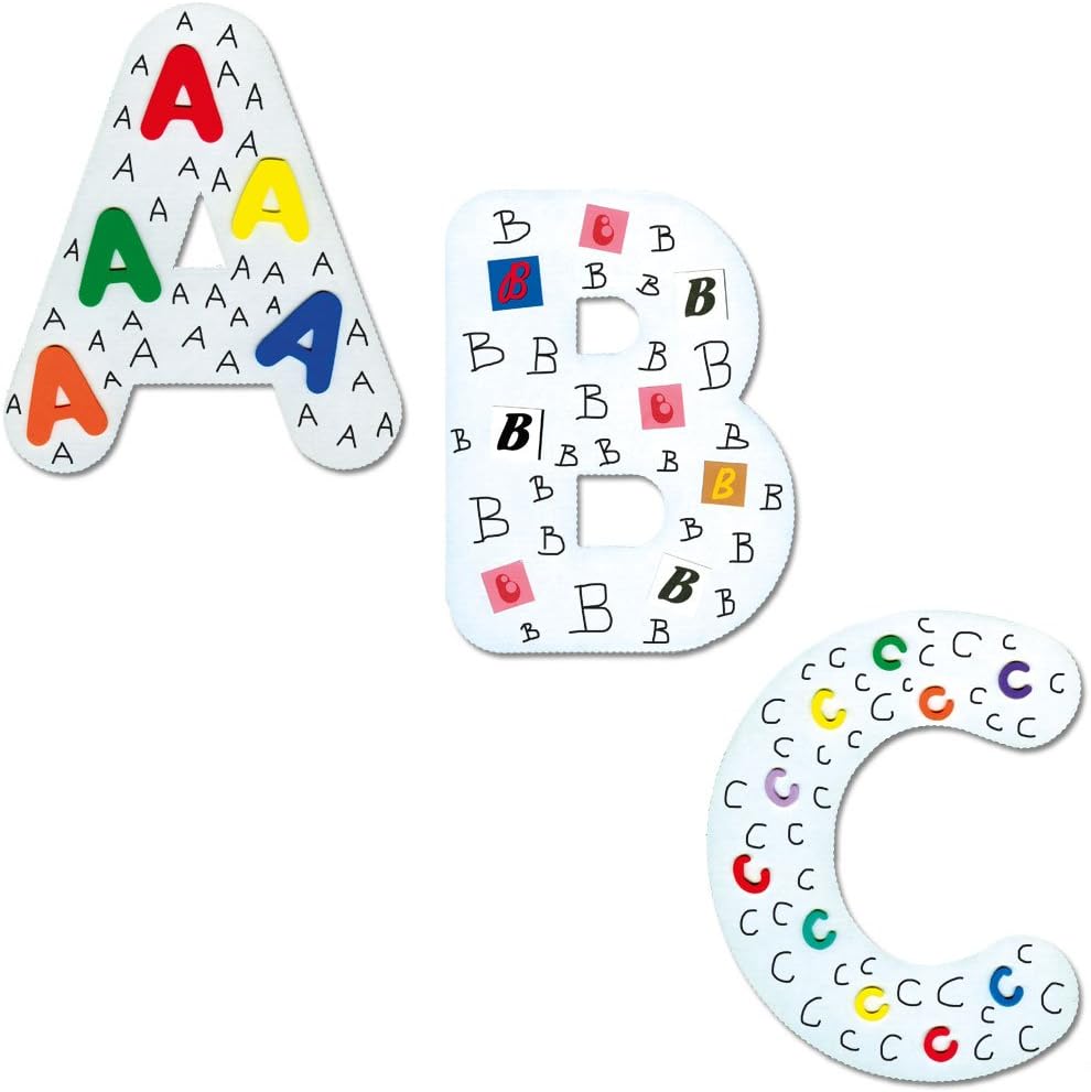 Wiemann Lehrmittel – Riesen-Buchstaben, Bastelbuchstaben aus Pappe, flach, 26 Stück